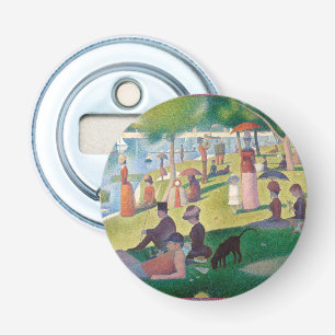 Sunday on La Grande Jatte Seurat Painting Bottle Opener