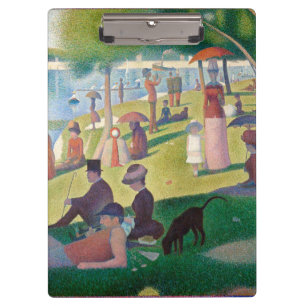 Sunday on La Grande Jatte Seurat Painting Clipboard