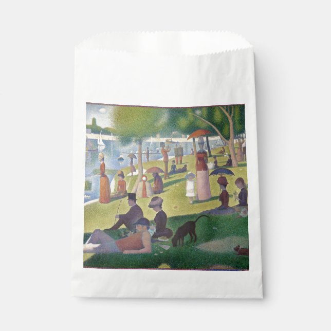 Sunday on La Grande Jatte Seurat Painting Favour Bags (Front)