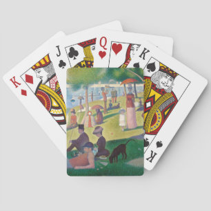 Sunday on La Grande Jatte Seurat Painting Playing Cards