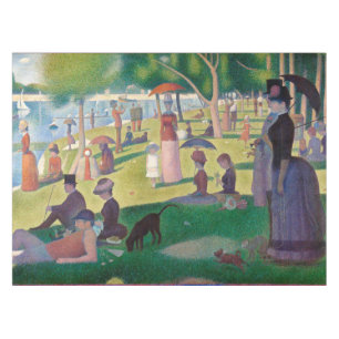 Sunday on La Grande Jatte Seurat Painting Tablecloth