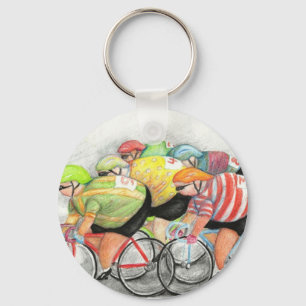Sunday Ride Key Ring