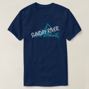 Sunday River Maine Mountains T-Shirt