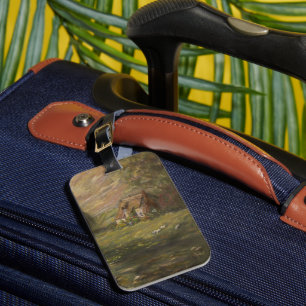 Sunday Roast- An English Cottage" Luggage Tag
