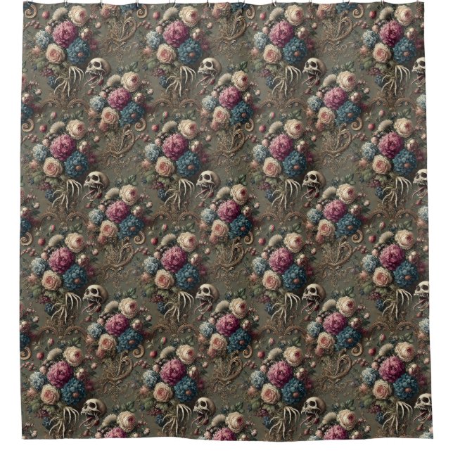 Sunday’s Cynic – Gothic Victorian  Shower Curtain (Front)