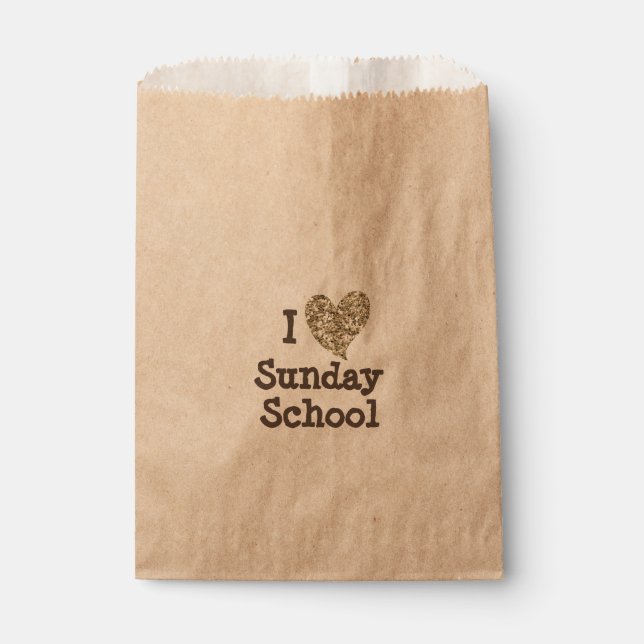 Sunday School Favour Bags (Front)