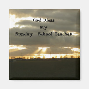 Sunday School Teacher Magnet
