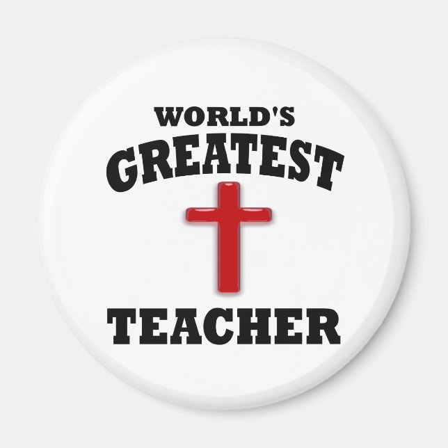 Sunday School Teacher Magnet (Front)