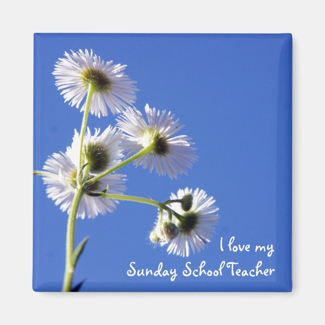 Sunday School Teacher Magnet (Front)
