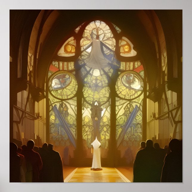 Sunday Service Church Poster (Front)