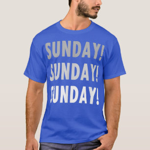 Sunday! Sunday! Sunday! Monster Truck Motocross BM T-Shirt