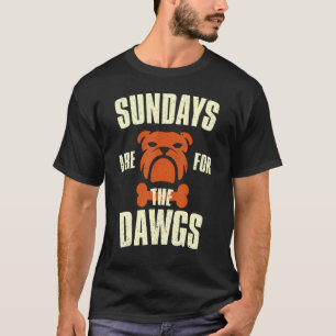 Sundays Are For The Dogs Cleveland Ohio T-Shirt
