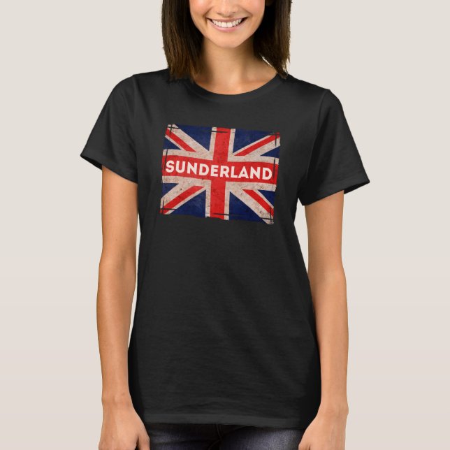 Sunderland Flag Born And Bred T-Shirt (Front)