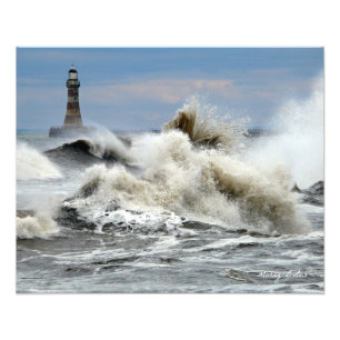 Sunderland - Roker Pier & Lighthouse Photo Print