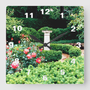 Sundial Square Wall Clock