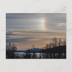 Sundog Over The Hudson Postcard