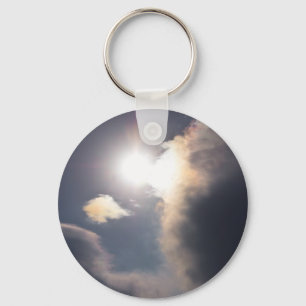 Sundog Rainbow Cloud Burst Apparel and Gifts Key Ring