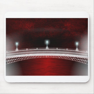 SUNDOWN OVER THE HAPENNY BRIDGE MOUSE MAT