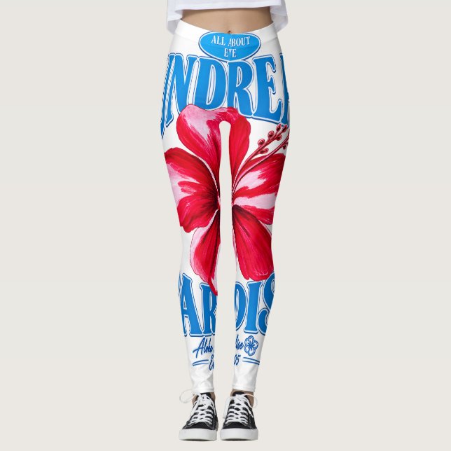 🌺 Sundream Paradise Leggings (Front)