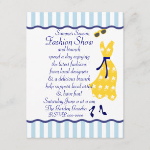Sundress Fashion Show Invitation