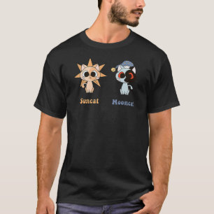 Sundrop and Moondrop as Fnaf Security Breach cats  T-Shirt
