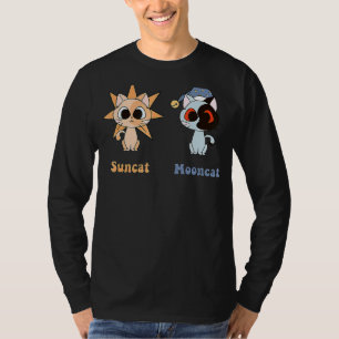Sundrop And Moondrop As Fnaf Security Breach Cats T-Shirt