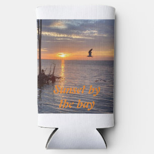 Sunet by the bay Cozzie  Seltzer Can Cooler