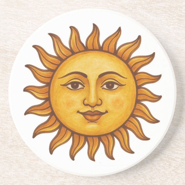 Sunface Coaster (Front)