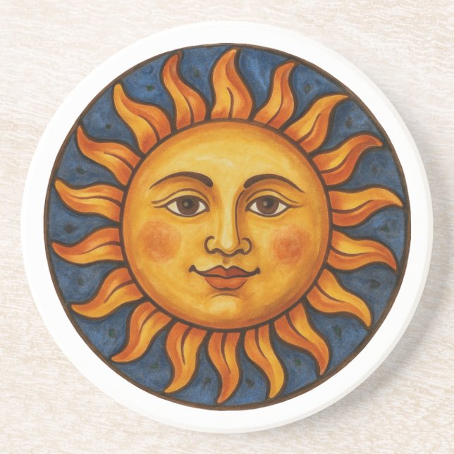 Sunface Coaster (Front)