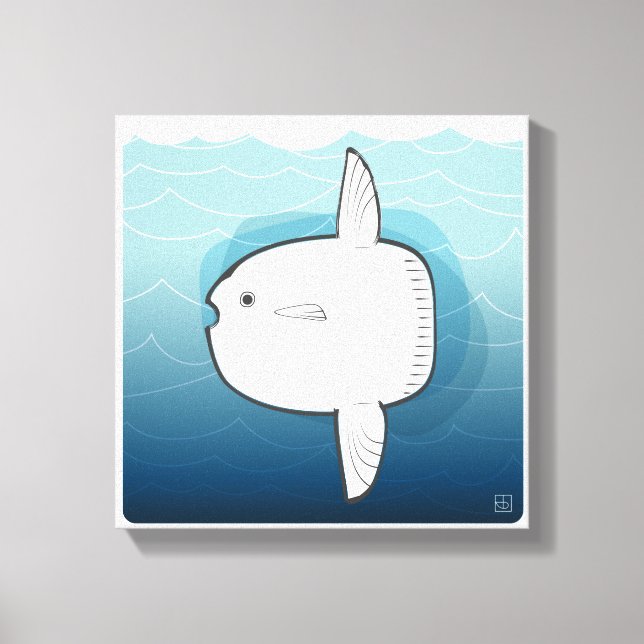 Sunfish Mola Mola Graphic Print (Front)
