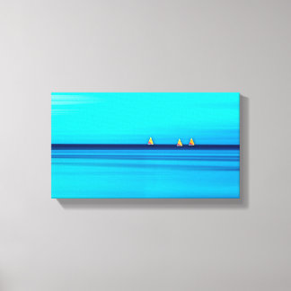 Sunfish Sailboats Canvas Print