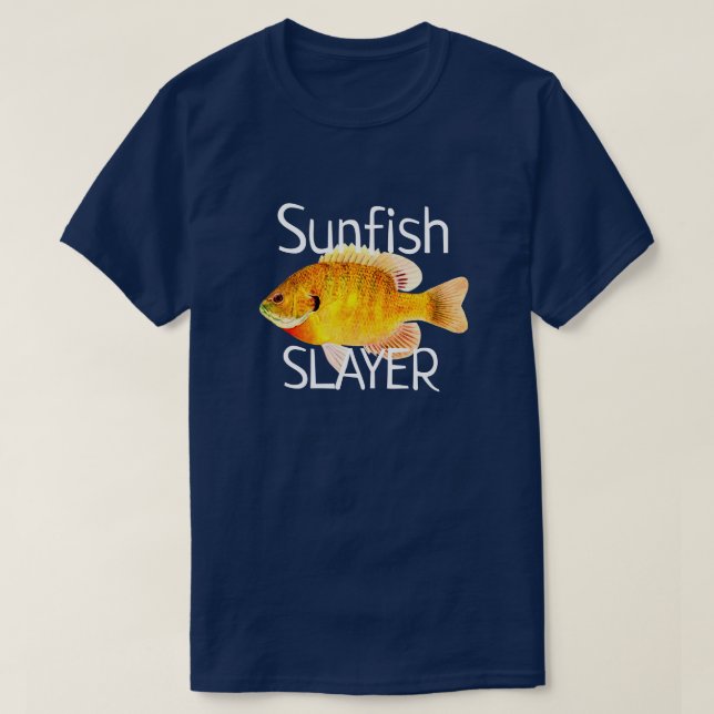 "Sunfish Slayer" T-Shirt (Design Front)