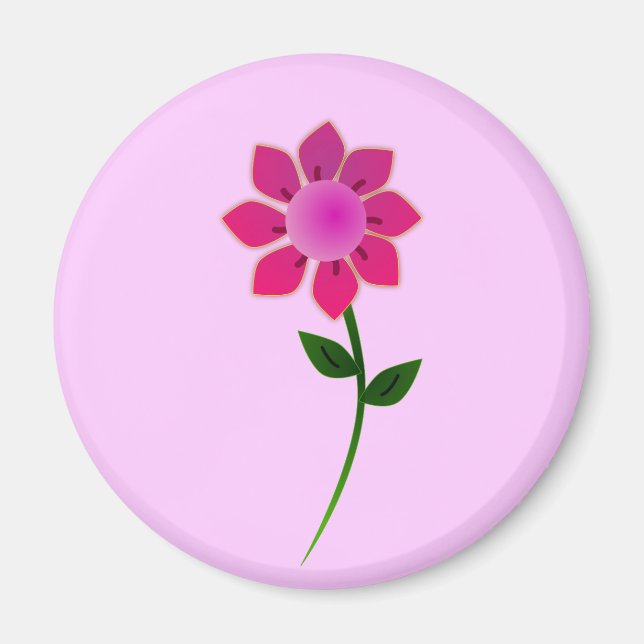 sunflower2_Vector_Clipart Magnet (Front)
