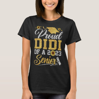 Sunflower 2023 Proud Didi Of A 2023 Senior Graduat T-Shirt