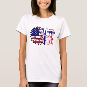 Sunflower 4th of July T-Shirt