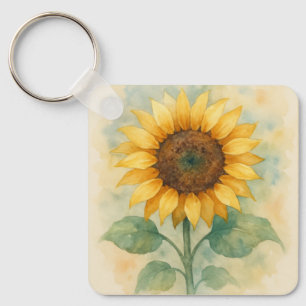Sunflower a symbol of Peace. keychain