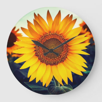 Sunflower Acrylic Wall Clock