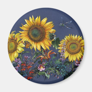 Sunflower Adventure Magnet