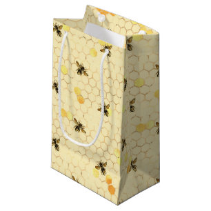 Sunflower and Bee Series Design Four Small Gift Ba Bag