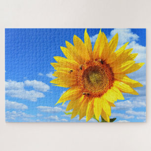 Sunflower and Bees Puzzle