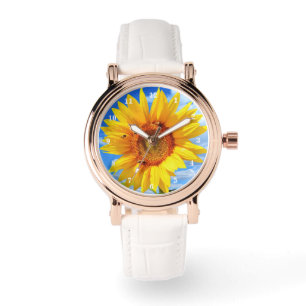 Sunflower and Bees Watch