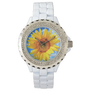 Sunflower and Bees Watch