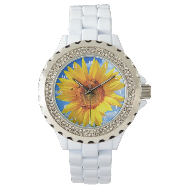 Sunflower and Bees Watch (Front)