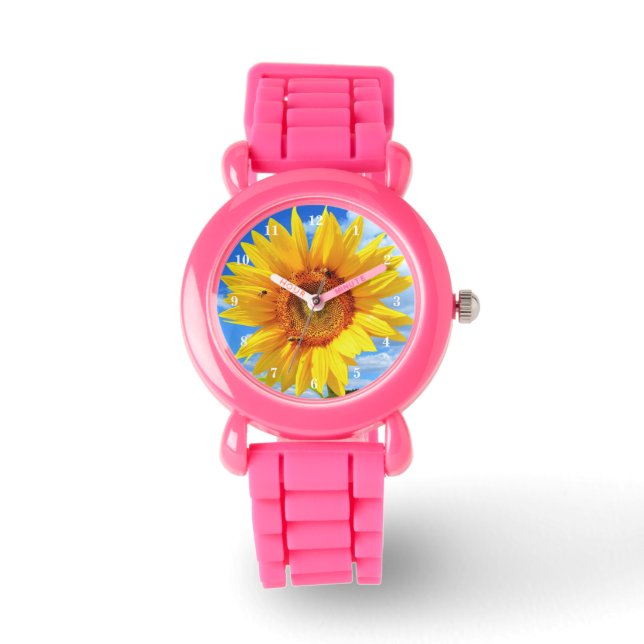 Sunflower and Bees Watch (Front)