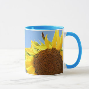 Sunflower and Blue Skies Mug