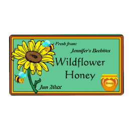 Sunflower and Honey Pot