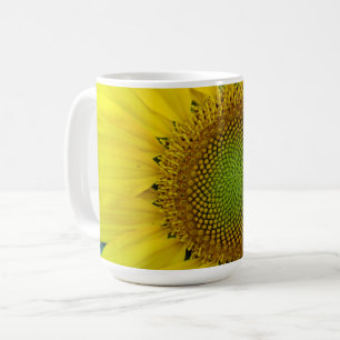 Sunflower and Seeds, Spiral, Golden Ratio  Coffee Mug