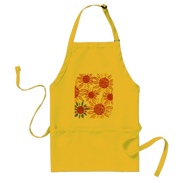 sunflower apron (Front)