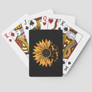 Sunflower Archery Playing Cards