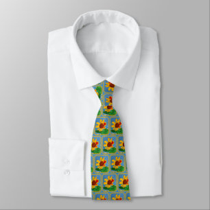 Sunflower "Art by Kids" Tie